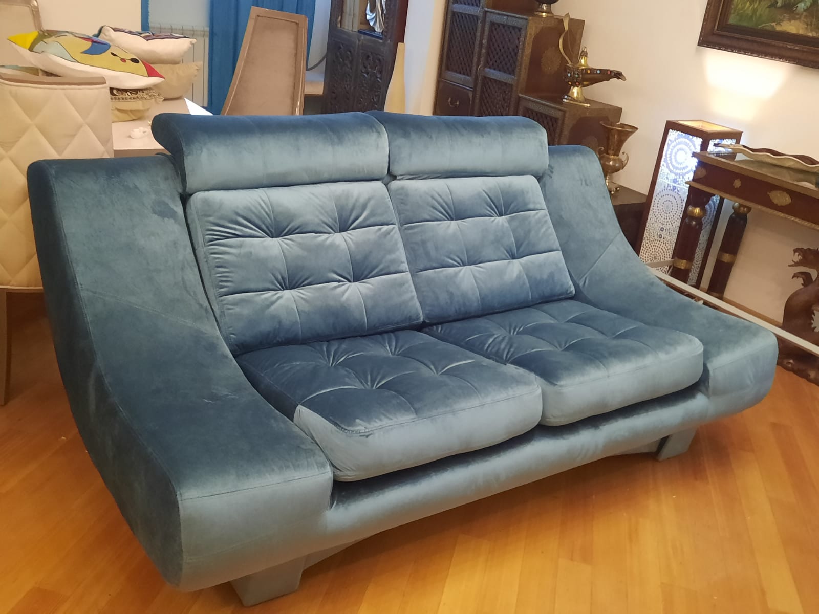 Обивка дивана на дому. Карасук